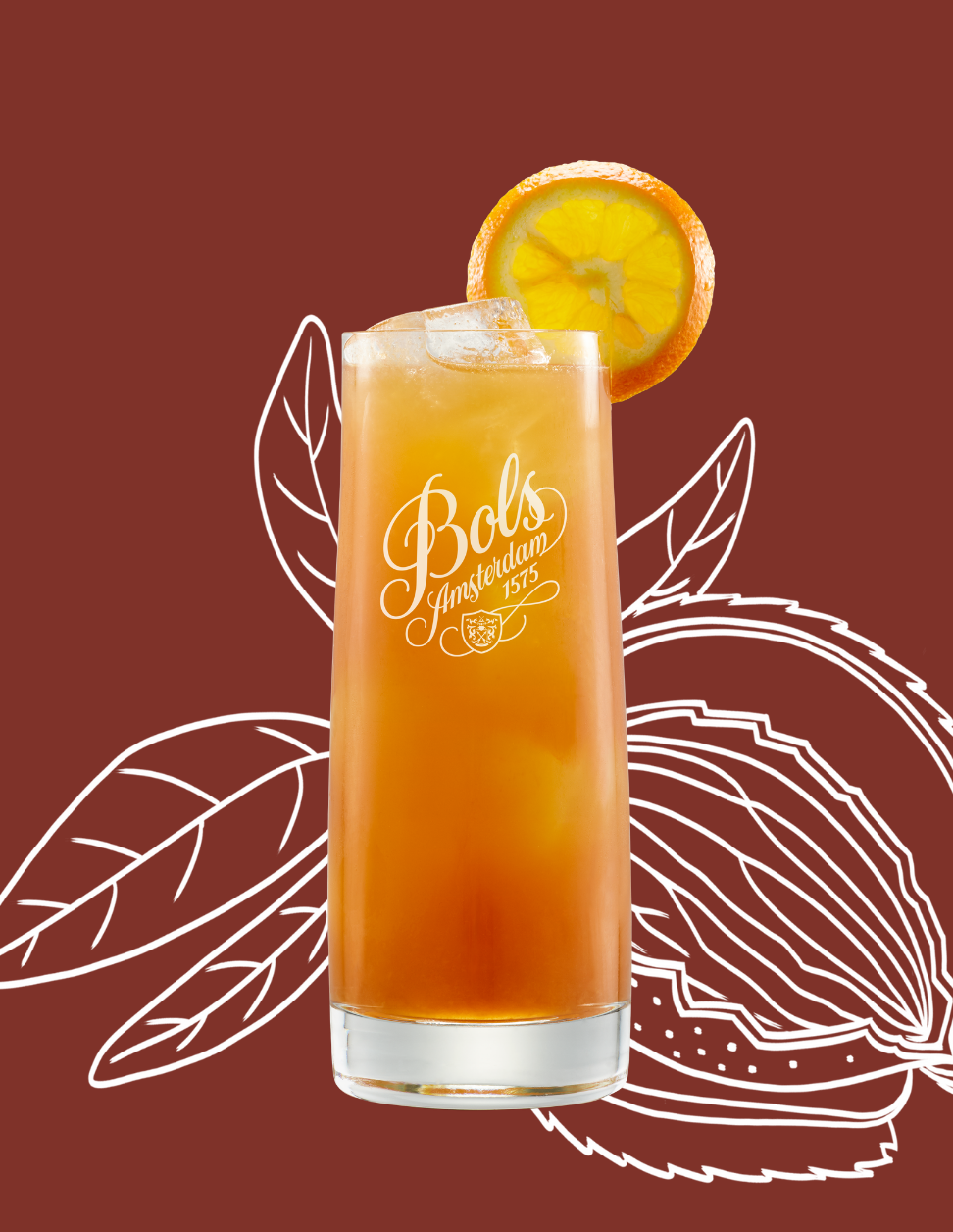 Alabama Slammer Cocktail Recipe with Bols Amaretto Products 
