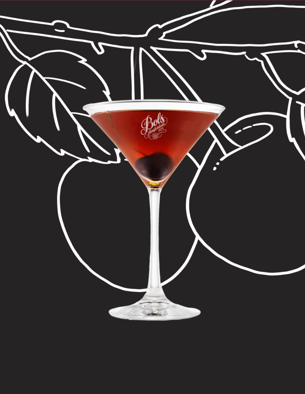 Manhattan Cocktail Recipe with Bols Barrel Aged Genever Products 