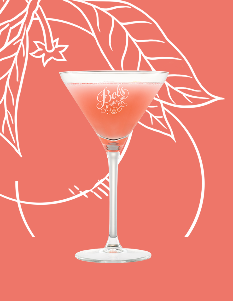 Verano Cocktail Recipe with Bols Pink Grapefruit Products