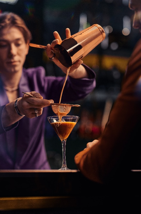 Espresso Martini Cocktail Recipe with Bols Coffee and Vodka Products
