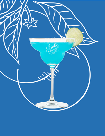 Margarita Azul Recipe with Bols Blue Curacao Product